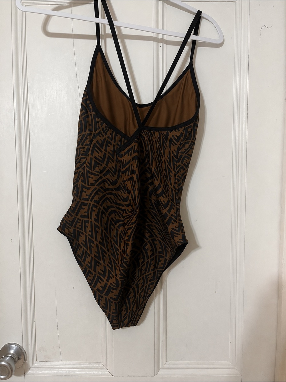 New with tag Black & Brown Logo swimsuit - Picture 2 of 2